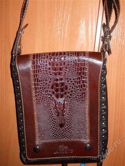 Лот: 1730024. Фото: 1. мужская сумка LACOSTE. Сумки