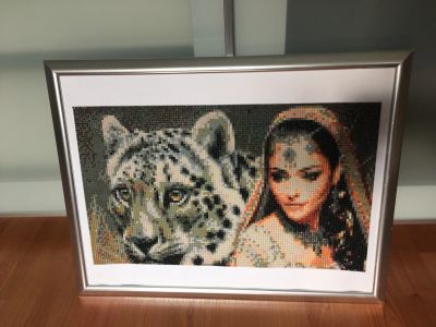 Лот: 21538923. Фото: 1. Готовая картина в технике мозаика... Мозаика, фреска