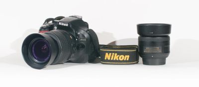 Лот: 6627916. Фото: 1. Фотоаппарат Nikon D5200 kit... Цифровые зеркальные