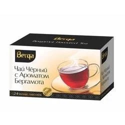 Лот: 12711755. Фото: 1. Чай черный с бергамотом 24 пакетика... Чай, кофе, какао