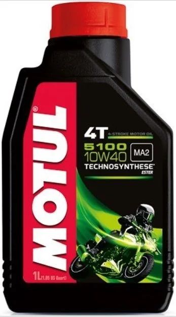 Лот: 16085077. Фото: 1. Масло MOTUL 10W40 5100 4T 1л. Масла, жидкости