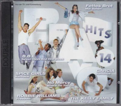 Лот: 5966748. Фото: 1. BRAVO HITS 14, 1996, 2CD. Аудиозаписи