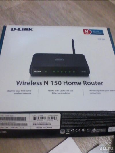 Лот: 8625642. Фото: 1. wi-fi роутер D-LINK DIR-300. Маршрутизаторы (роутеры)
