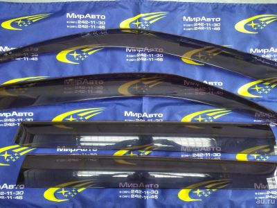 Лот: 13789895. Фото: 1. Ветровики комплект subaru forester... Кузов