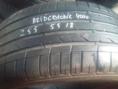 Лот: 9870521. Фото: 1. 255/55 R18 Bridgestone одно. Шины