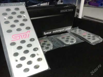 Лот: 2314996. Фото: 1. Педали STI алюминий МКПП. Детали тюнинга