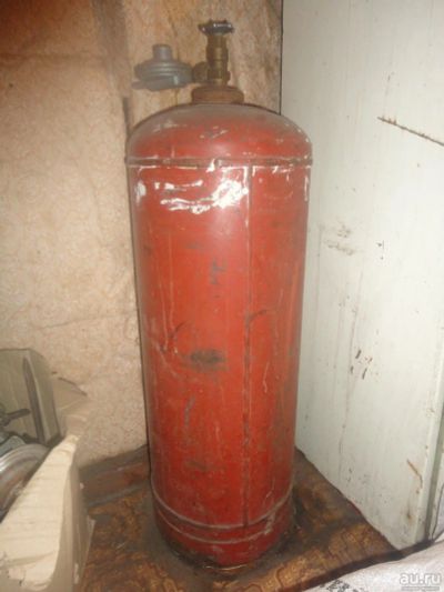 Лот: 10046247. Фото: 1. Баллон газовый, б/у. Баки, ёмкости