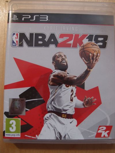 Лот: 14986242. Фото: 1. игра NBA 2k18 PS3 диск в отличном... Игры для консолей