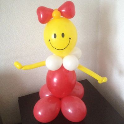 Лот: 14373112. Фото: 1. фигура из шаров Девочка. Воздушные шары