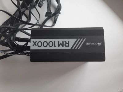 Лот: 16670906. Фото: 1. Блок питания Corsair RM1000x 1000W... Корпуса, блоки питания