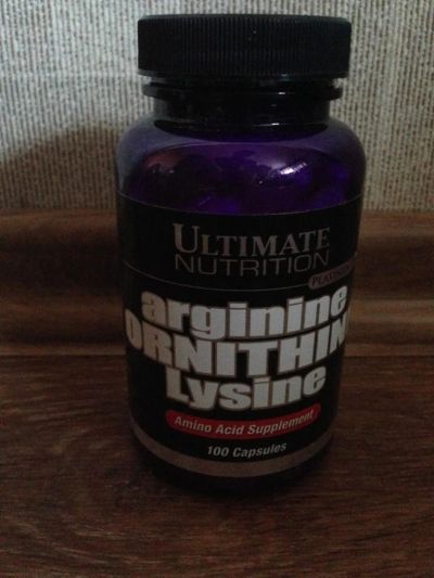Лот: 4229434. Фото: 1. Ultimate Nutrition Arginine/Ornithine... Спортивное питание, витамины