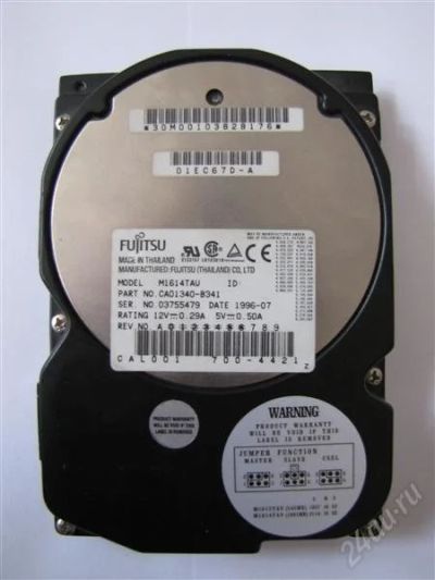 Лот: 992678. Фото: 1. винт 1000мб. Жёсткие диски (HDD)