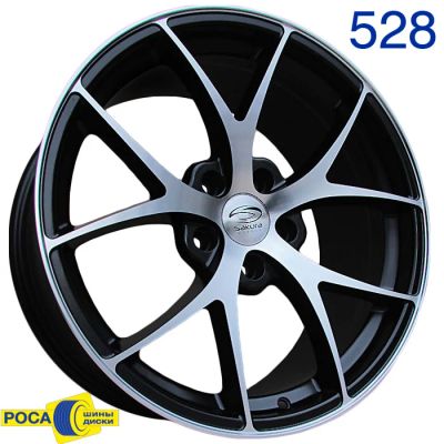 Лот: 4123574. Фото: 1. Диски новые Sakura Wheels 9126... Диски