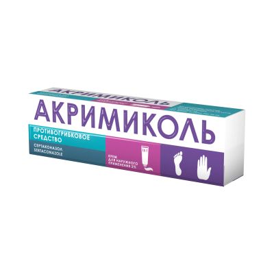 Лот: 23982925. Фото: 1. Акримиколь крем д наруж.прим... Другое (красота и здоровье)