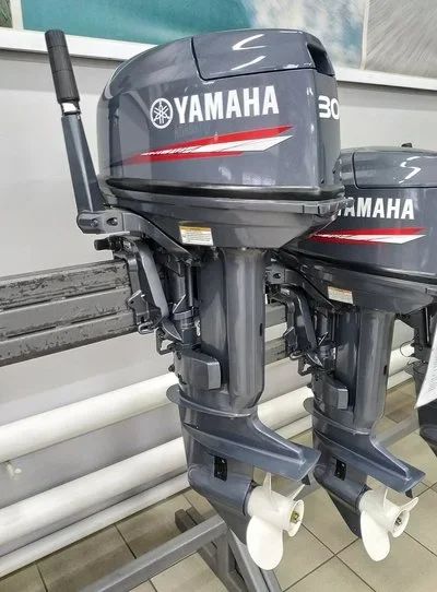 Лот: 12746502. Фото: 1. Лодочный мотор Yamaha 30HWCS ПЛМ... Лодочные моторы