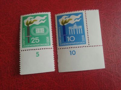 Лот: 19627315. Фото: 1. 1968 г, ГДР спорт. Марки