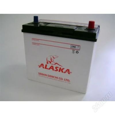 Лот: 2716884. Фото: 1. Японский аккумулятор ALASKA 40... Аккумуляторы