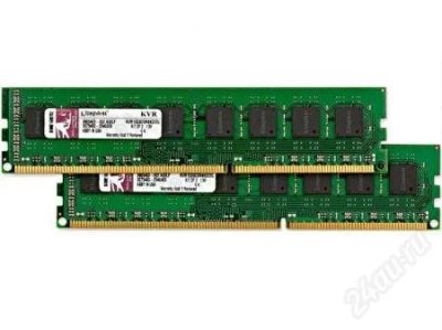 Лот: 1328596. Фото: 1. DDR 3 Kingston 2048x2 1333Mhz... Оперативная память