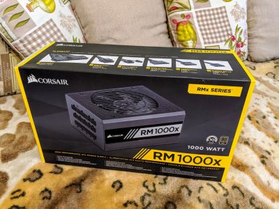 Лот: 14910265. Фото: 1. Блок питания Corsair RM1000x 1000W. Корпуса, блоки питания