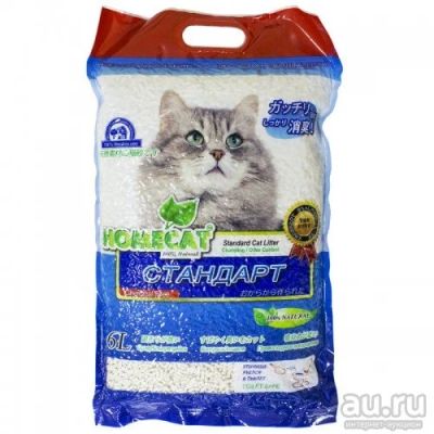 Лот: 13981318. Фото: 1. Наполнитель Homecat (Хоум Кэт... Миски, лотки, наполнители