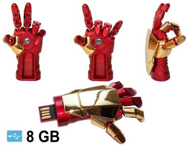 Лот: 7974826. Фото: 1. USB-флешка "Рука Железного Человека... USB-флеш карты
