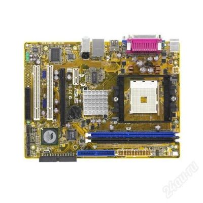 Лот: 1553028. Фото: 1. Материнская плата ASUS K8V-VM... Материнские платы