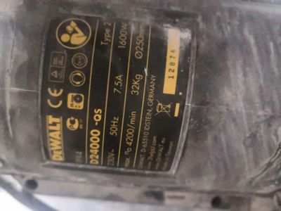 Лот: 15205214. Фото: 1. Плиткорез DeWALT D24000. Электроинструмент