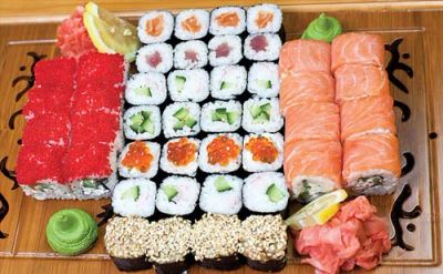 Лот: 3583119. Фото: 1. Ассорти № 4 из вкуснейших роллов... Японская кухня