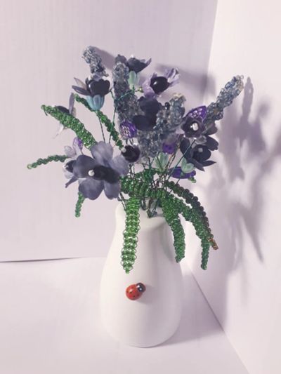 Лот: 19945093. Фото: 1. Творческие мини-букетики (ручная... Искусственные и сувенирные цветы