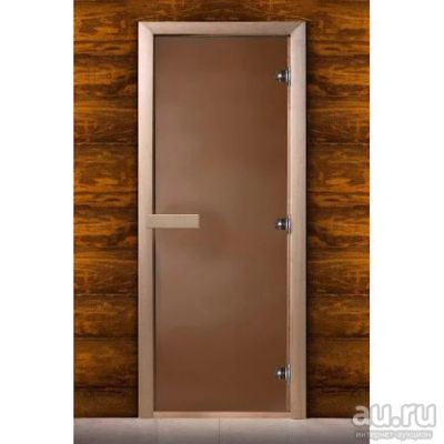 Лот: 18129722. Фото: 1. Дверь бронза матовая в баню сауну... Двери межкомнатные