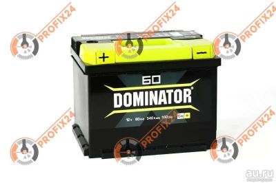 Лот: 13288521. Фото: 1. Аккумулятор DOMINATOR 60 А/Ч... Аккумуляторы