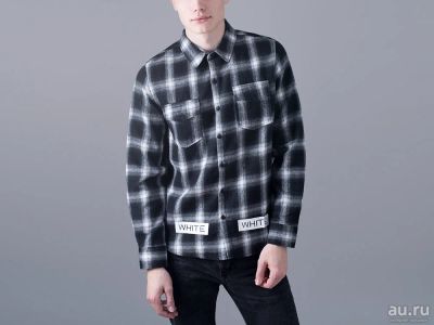 Лот: 12698383. Фото: 1. Рубашка OFF-WHITE (12448) Размер... Рубашки