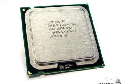 Лот: 6618509. Фото: 1. Intel Core 2 Duo 6300 (1.86GHz... Процессоры