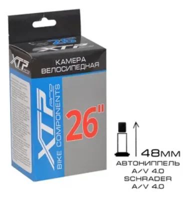Лот: 15860579. Фото: 1. Велокамера 26" XTP 2. Запчасти