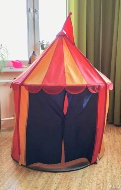 Лот: 13645322. Фото: 1. Детская игровая палатка-замок... Другое (детская мебель)