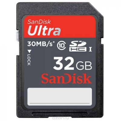 Лот: 6233046. Фото: 1. карта памяти sandisk ultra GB... Карты памяти