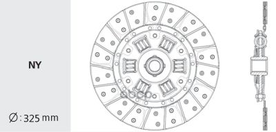 Лот: 21859945. Фото: 1. Is-03 / 803861 Диск Сцепления... Другое (автозапчасти)