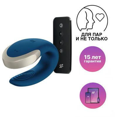 Лот: 24254585. Фото: 1. Вибратор для пар Satisfyer Double... Игрушки