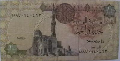 Лот: 18732154. Фото: 1. Египет 1 фунт 2017 из оборота. Африка