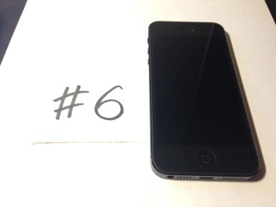 Лот: 4315918. Фото: 1. Б/У iPhone 5 32GB Black состояние... Смартфоны