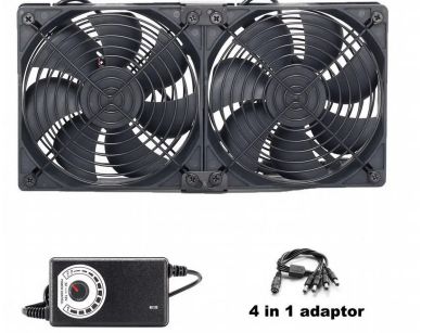Лот: 19237816. Фото: 1. Кулера с регулятором 3-12V 3200RPM. Системы охлаждения