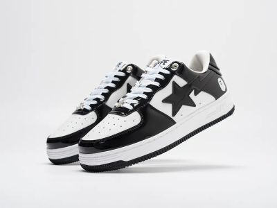 Лот: 24975320. Фото: 1. Кроссовки BAPE Sta Force 1 low. Кеды, кроссовки, слипоны