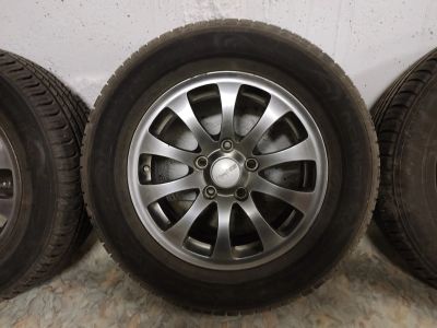 Лот: 19607165. Фото: 1. Колеса летние 205/65R15 диски... Шины