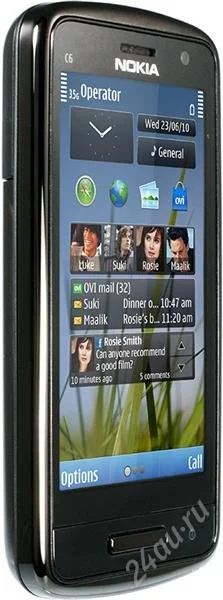 Лот: 1528148. Фото: 1. Nokia C6-01 Black. Смартфоны