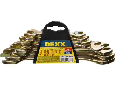 Лот: 11278371. Фото: 1. Набор Ключи DEXX рожковые гаечные... Ручной инструмент