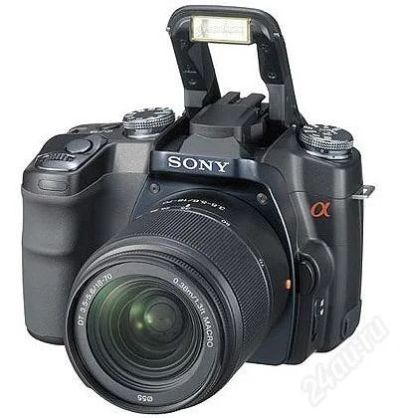 Лот: 827399. Фото: 1. Sony A100 (Alpha 100). Цифровые зеркальные