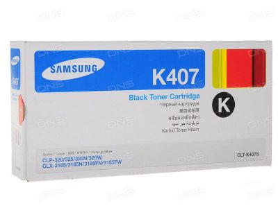 Лот: 7590352. Фото: 1. Samsung CLT-K407S Картридж лазерный... Картриджи, расходные материалы