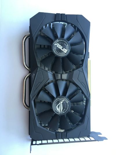 Лот: 16026369. Фото: 1. Видеокарта Rog Strix RX460 4Gb. Видеокарты