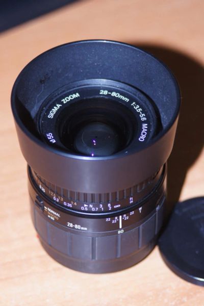 Лот: 9687816. Фото: 1. Sigma 28-80 3.5-5.6 macro aspherical... Объективы