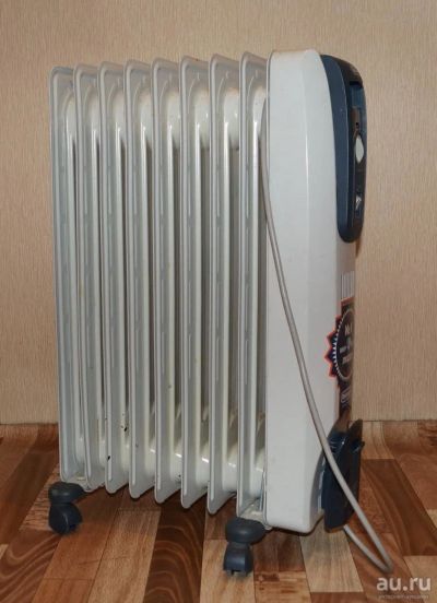 Лот: 9444095. Фото: 1. Масляный радиатор DeLonghi, 8... Обогреватели бытовые